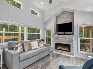 Älytelevisio, takka