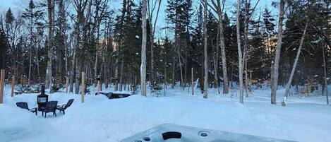 Bain à remous extérieur