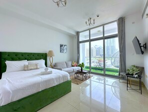 Interior - Luxury Studio with Marina View (Dubai)