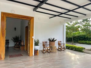 Terrace/patio - Hotel Palmas del Rio Mompox (Mompos)