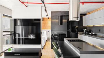 Leilighet – comfort, balkong | Eget kjøkken