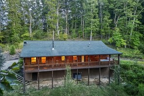 Exterior - Mountain View Hideaway with Hot Tub & Fire Pit Gazebo (Sevierville)