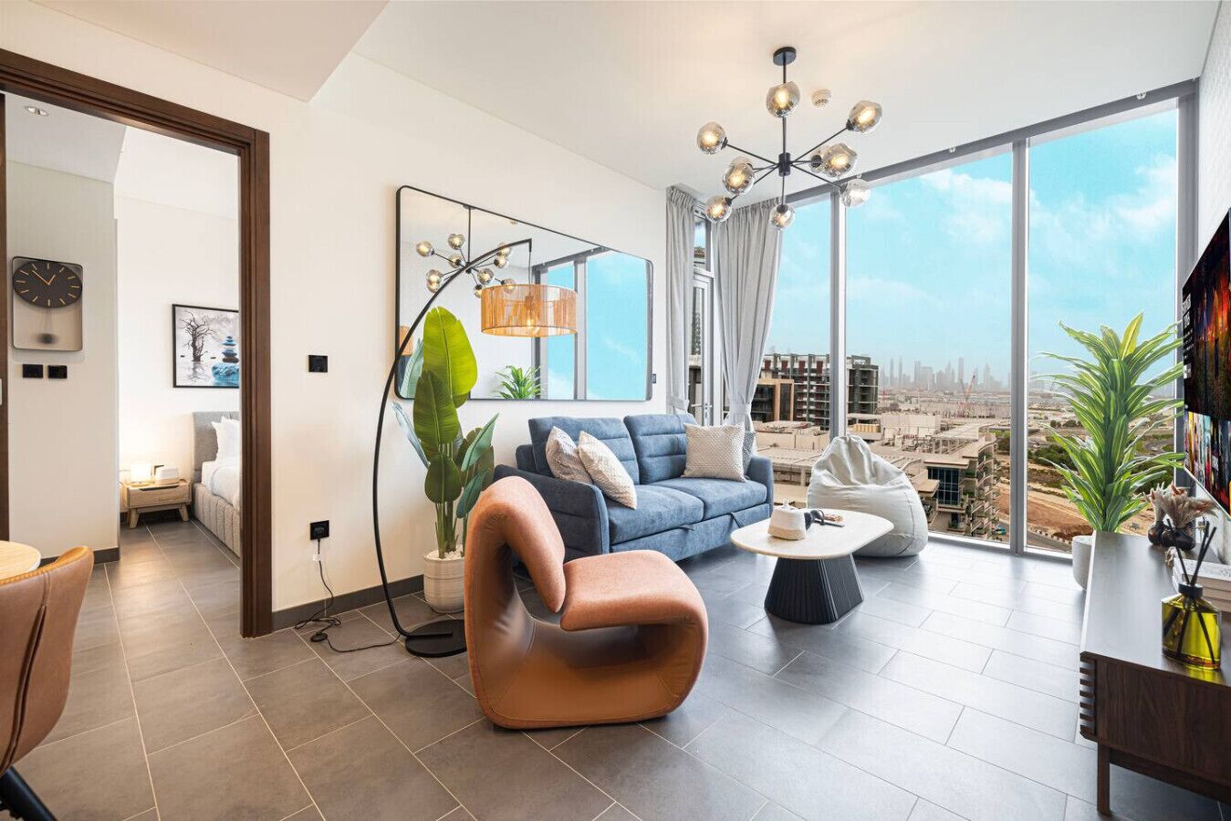 Smart-TV og stereoanlegg