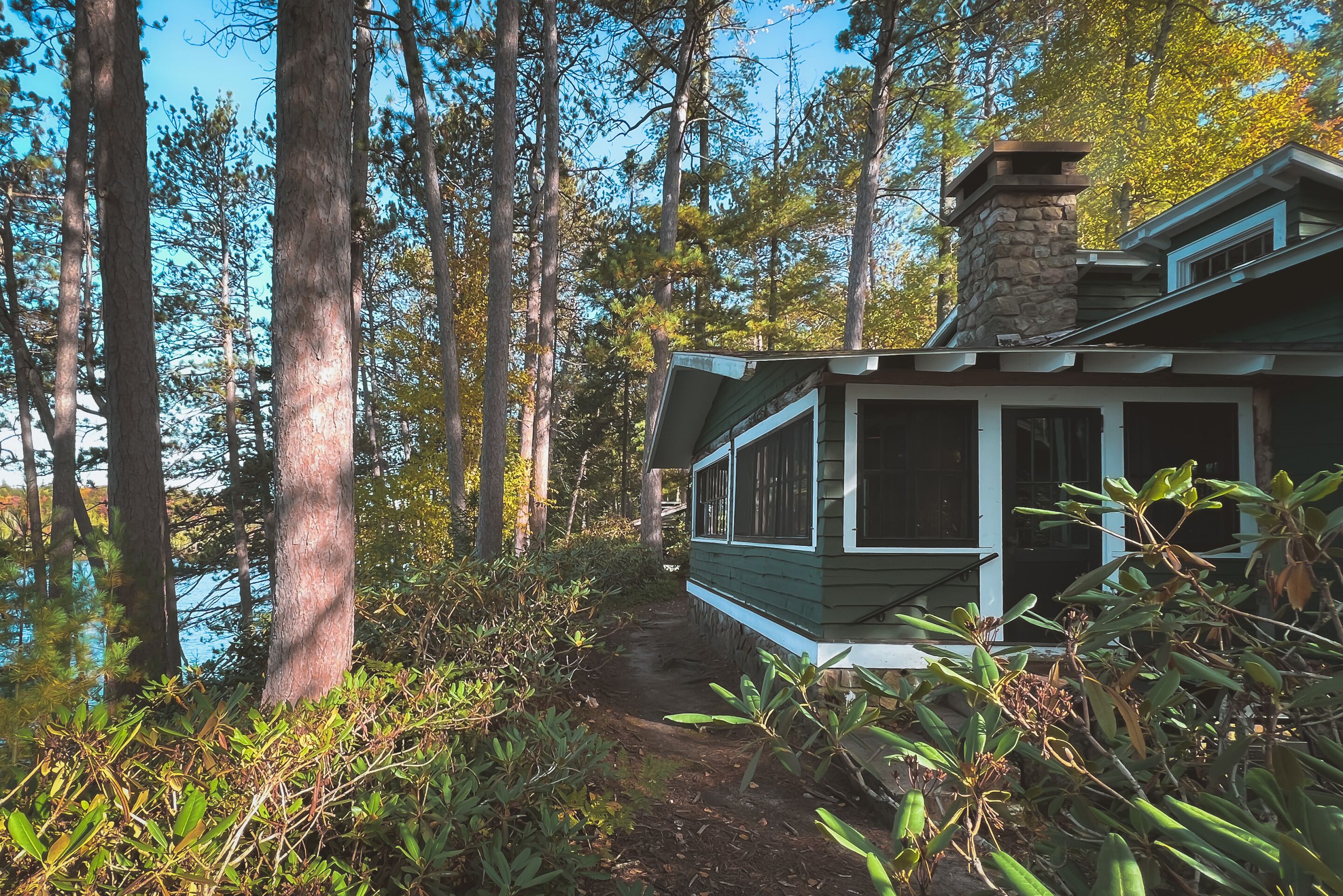 Nhà gỗ Superior, quang cảnh hồ | Sơ đồ bố cục