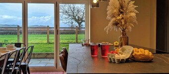 The Hay Barn | Hot Tub | Sleeps 12 | Luxury Countryside Views