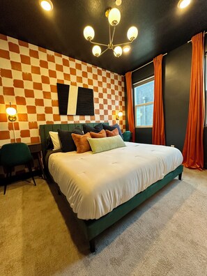 3 sovrum, skrivbord, strykjärn/strykbräda och gratis wi-fi