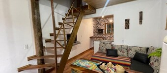 Cabin surrounded by nature, close to the beach and dunes.