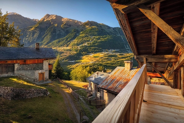 View from the chalet