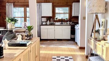 Microwave, oven, stovetop