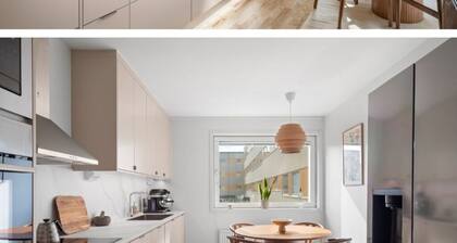 Enjoy a big 65 square meters, stylish experience at this centrally-located place