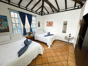 4 habitaciones, wifi gratis y ropa de cama