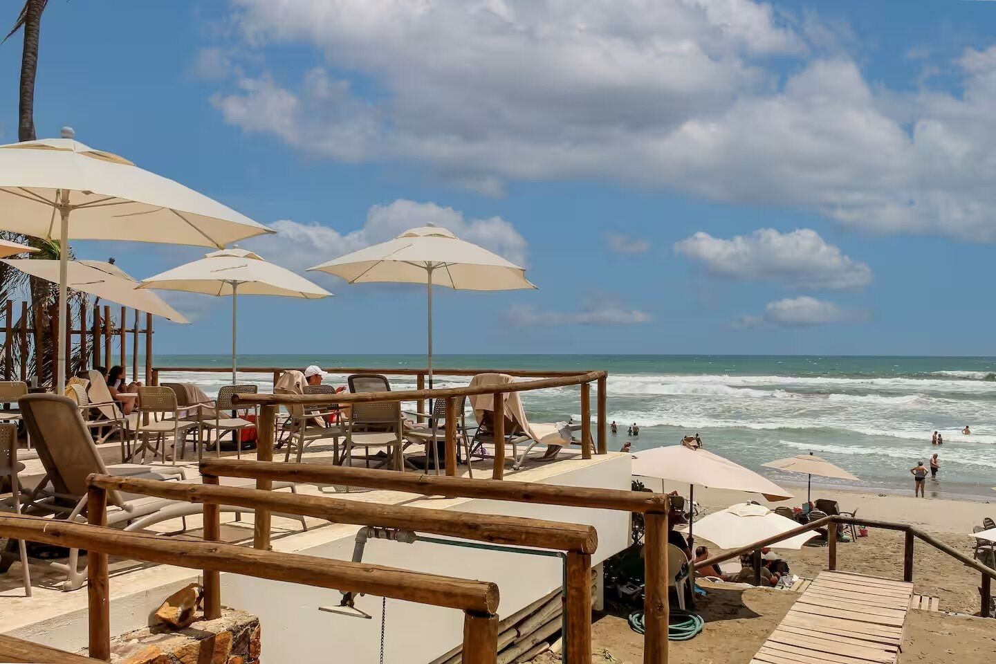 In Strandnähe, Strandtücher