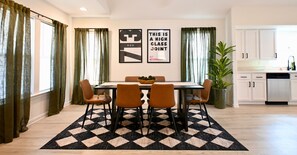 Dining - Retro-Luxury 3BR/2BA Home-Minutes from Downtown and Houston hot spots (Houston)