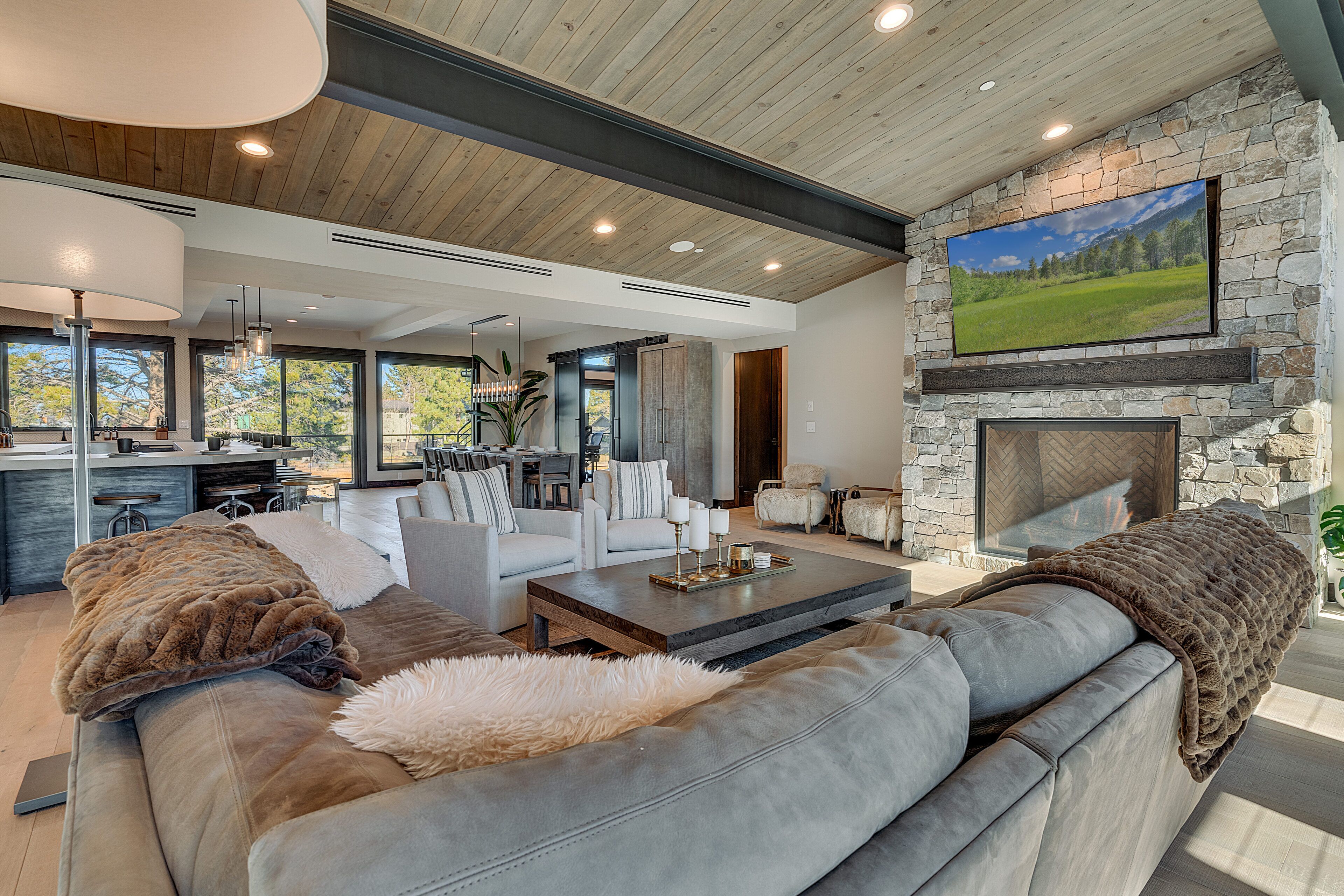 Área de sala de estar