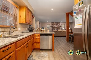 Interior - Blue Bungalow | Private deck & fire pit (Basye)