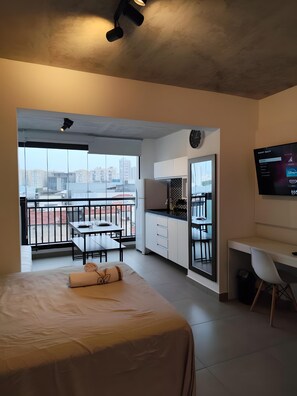 1 bedroom, WiFi, bed sheets, wheelchair access - Sambadrome | Allianz Parque | Expo Center Norte | Bom Retiro. (São Paulo)