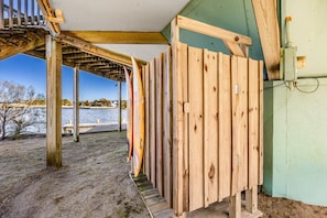 Property grounds - 2BR, 2BA hideaway in the heart of Hatteras Village, Dogs OK, Dock! (Hatteras)