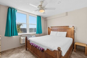 Iron/ironing board, free WiFi, bed sheets - Oceanfront Resort Condo with Pools, Tiki Bar & Stunning Sunrise Views (Daytona Beach Shores)