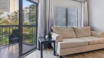 Leilighet – comfort, parkutsikt | Oppholdsområde