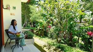 Kamar Double Deluks | Pemandangan taman