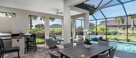 Outdoor dining