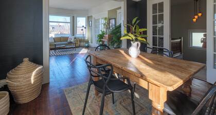 Charming 3-bedroom Astoria apartment- blocks to downtown. 1-9 month rentals