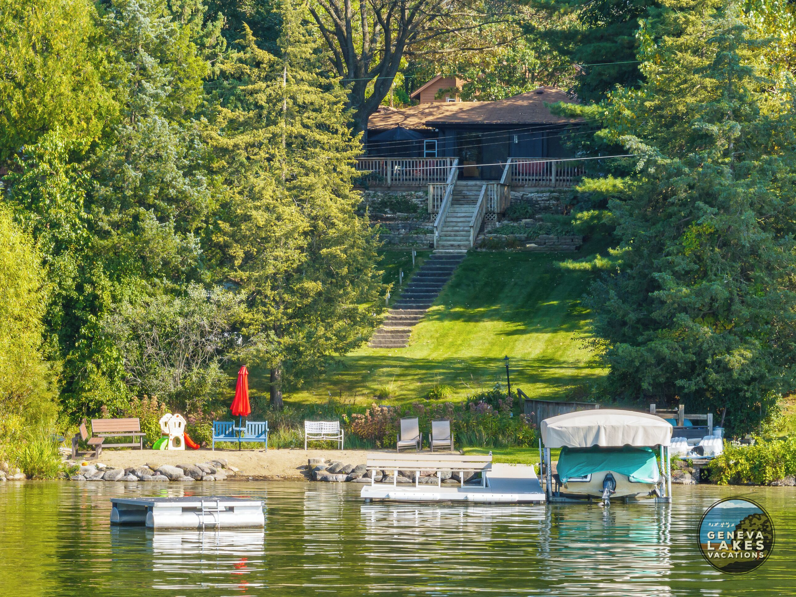 A view from the lake