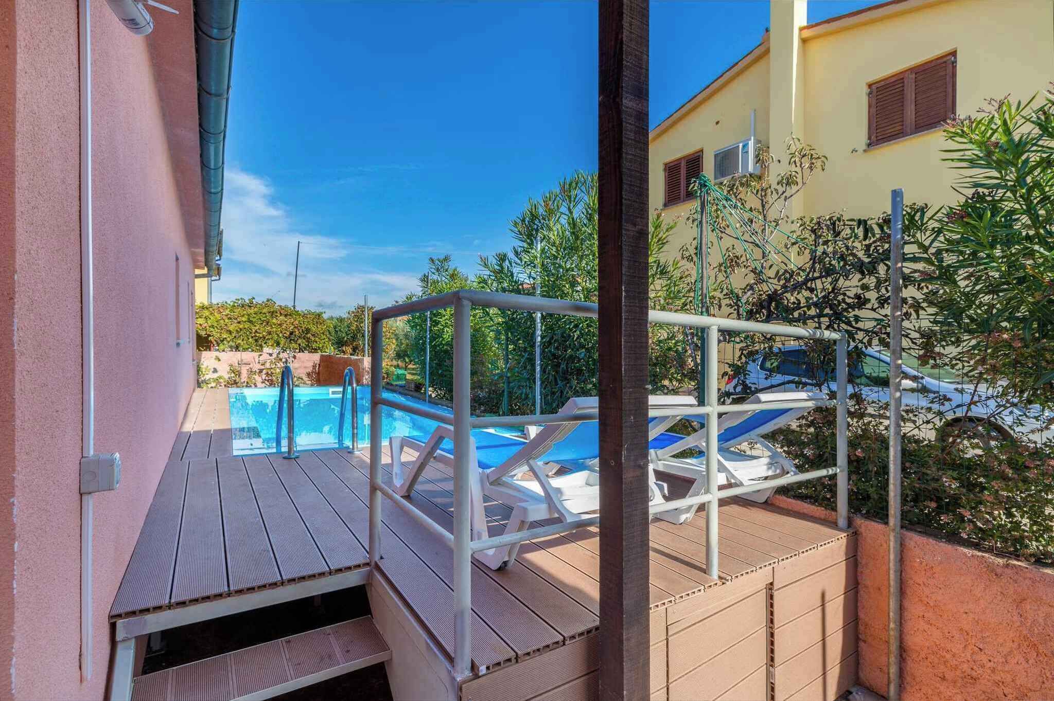 Terrain de l’hébergement 