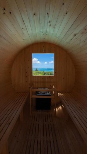 Villa, Private Pool, Sea View | Sauna