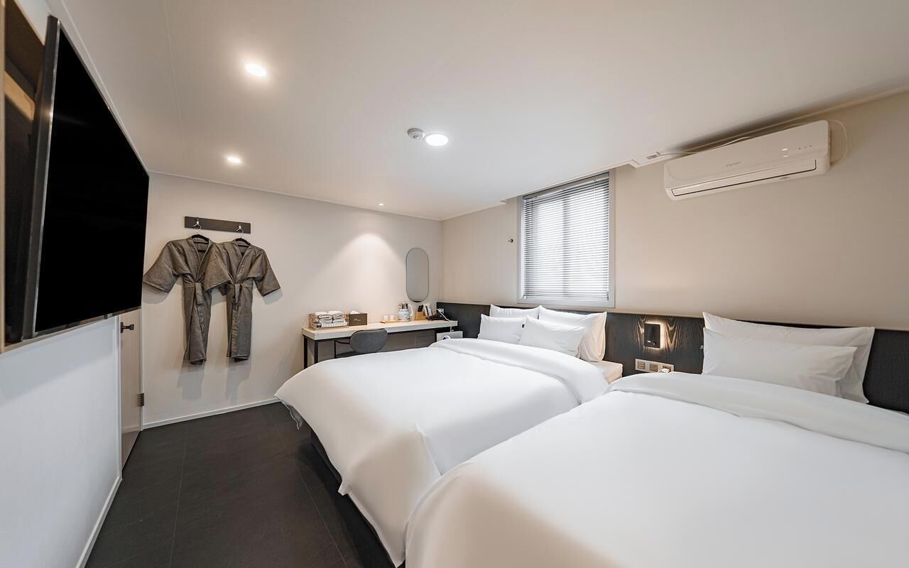 Chambre avec lits jumeaux