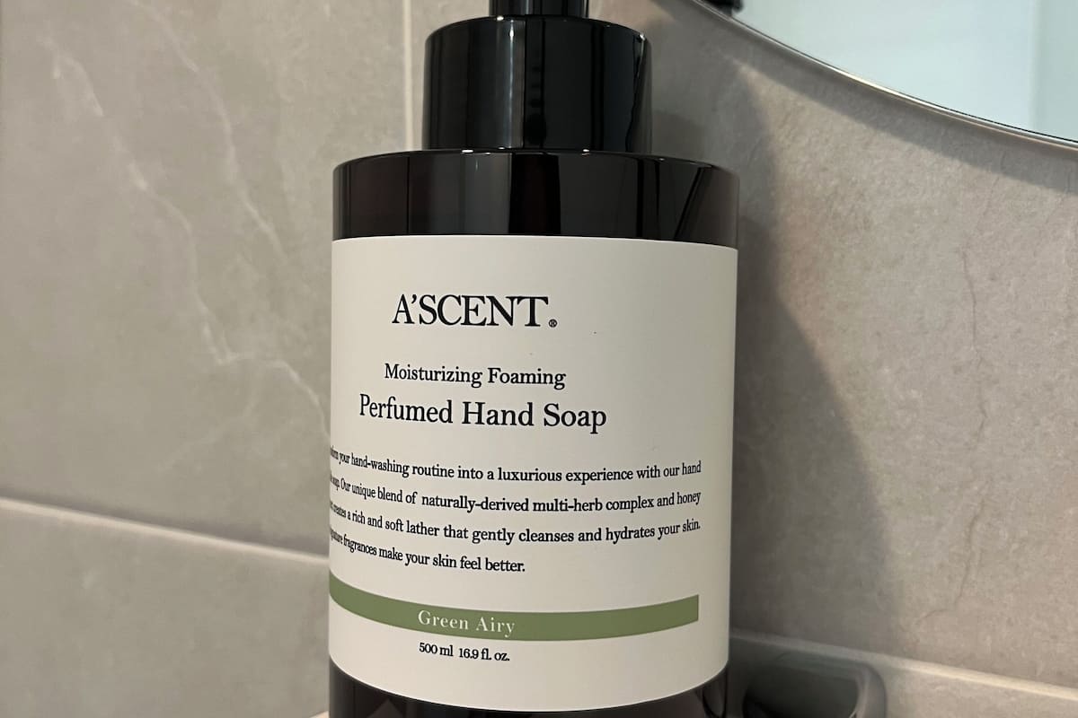 Douche, séchoir à cheveux, serviettes fournies, shampooing