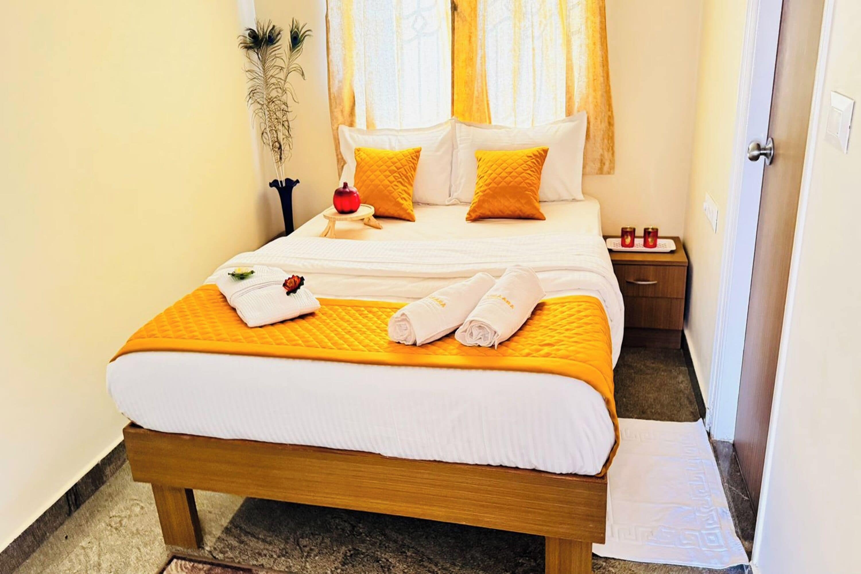 Kahden hengen huone | Ilmainen Wi-Fi, vuodevaatteet