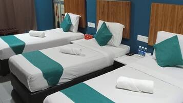 Free WiFi, bed sheets
