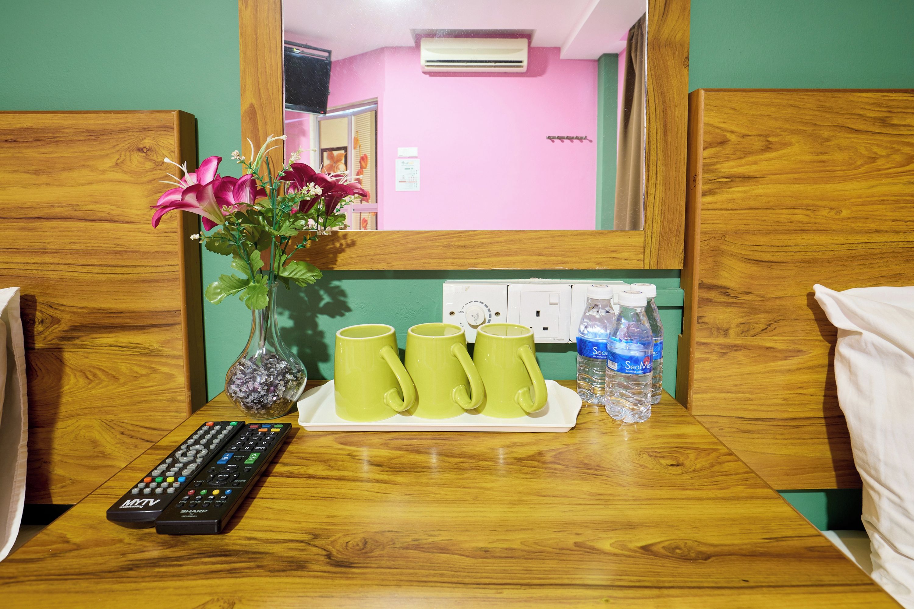 部屋からの景観