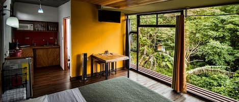 Estudio básico, vista a la montaña | Wifi gratis