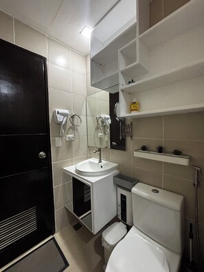 Shared Dormitory, 1 Bedroom, Balcony | Bathroom - Room-overlooking Festive Walk Iloilo Stu (Iloilo)