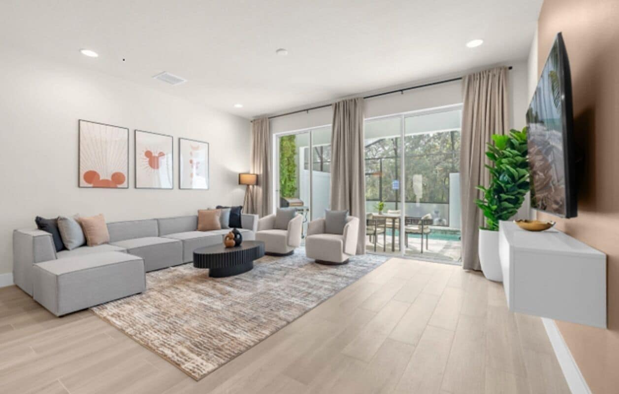 Área de sala de estar