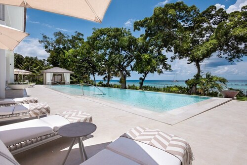 Luxury 6-Bedroom Beachfront Villa on Barbados’ Platinum Coast