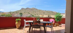 Outdoor dining - Assieni Apartment 50 Relaxation and Comfort between Sea and Nature. (Custonaci)