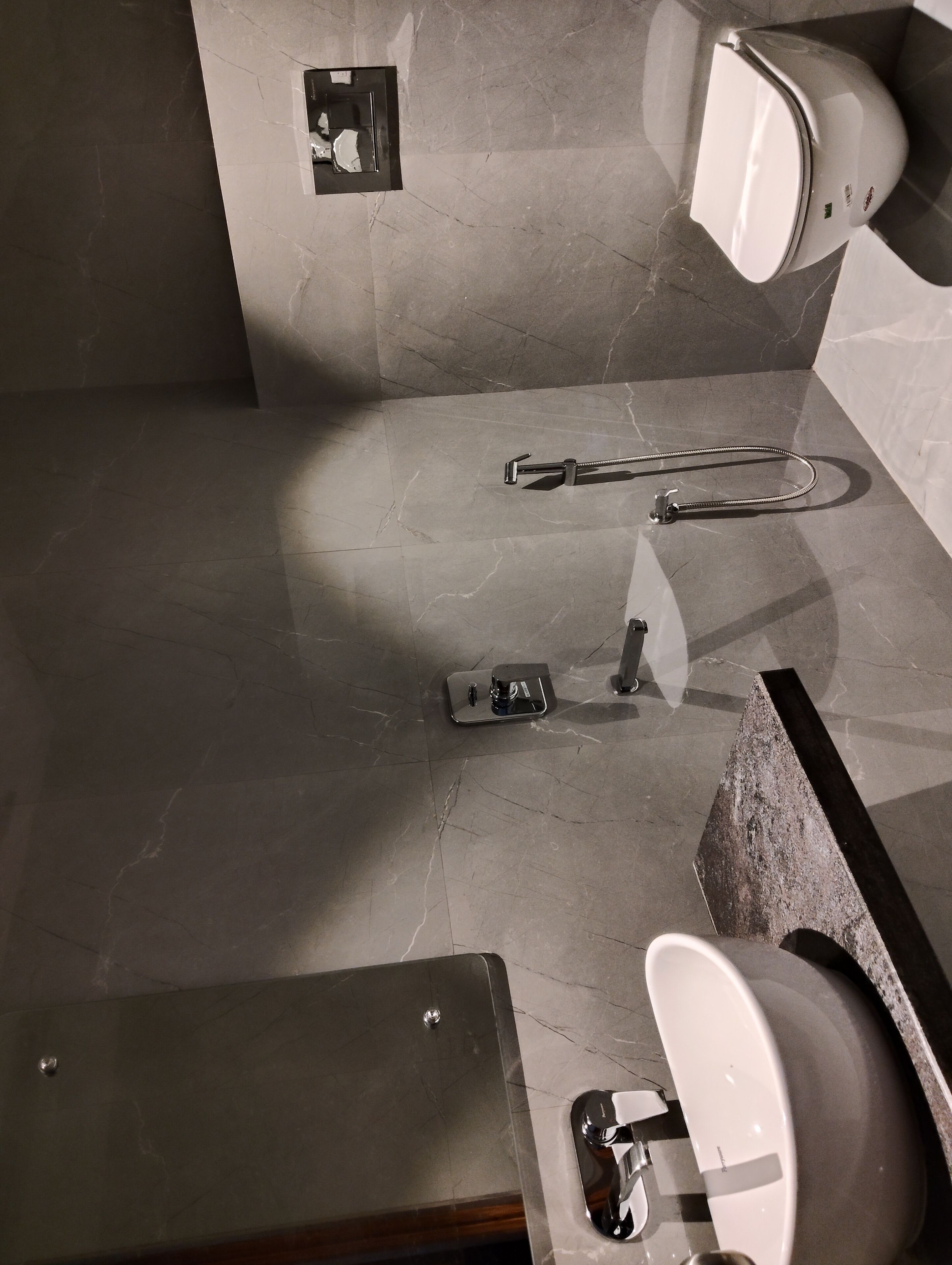 Rom, fjellutsikt | Bad | Dusj, toalettartikler (inkludert), håndklær og såpe