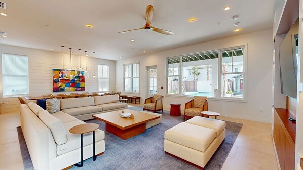 TV - Evermore Orlando | 7 Bedroom House | Expansive Resort Home (Florida)