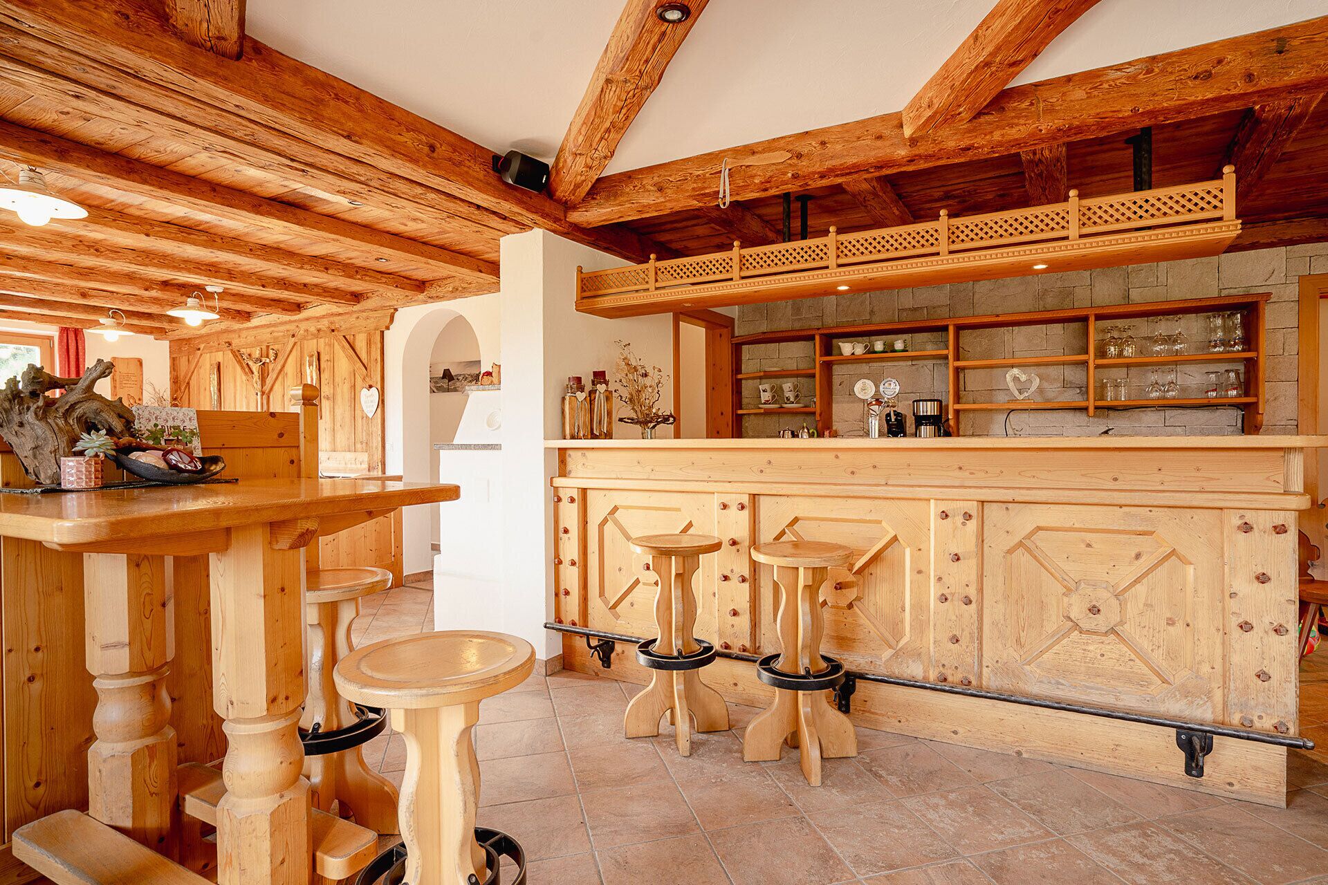 Bar (in der Unterkunft)