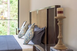 Vila Deluks, balkon, pemandangan kebun | Seprai premium, bantalan ekstra lembut, dan brankas