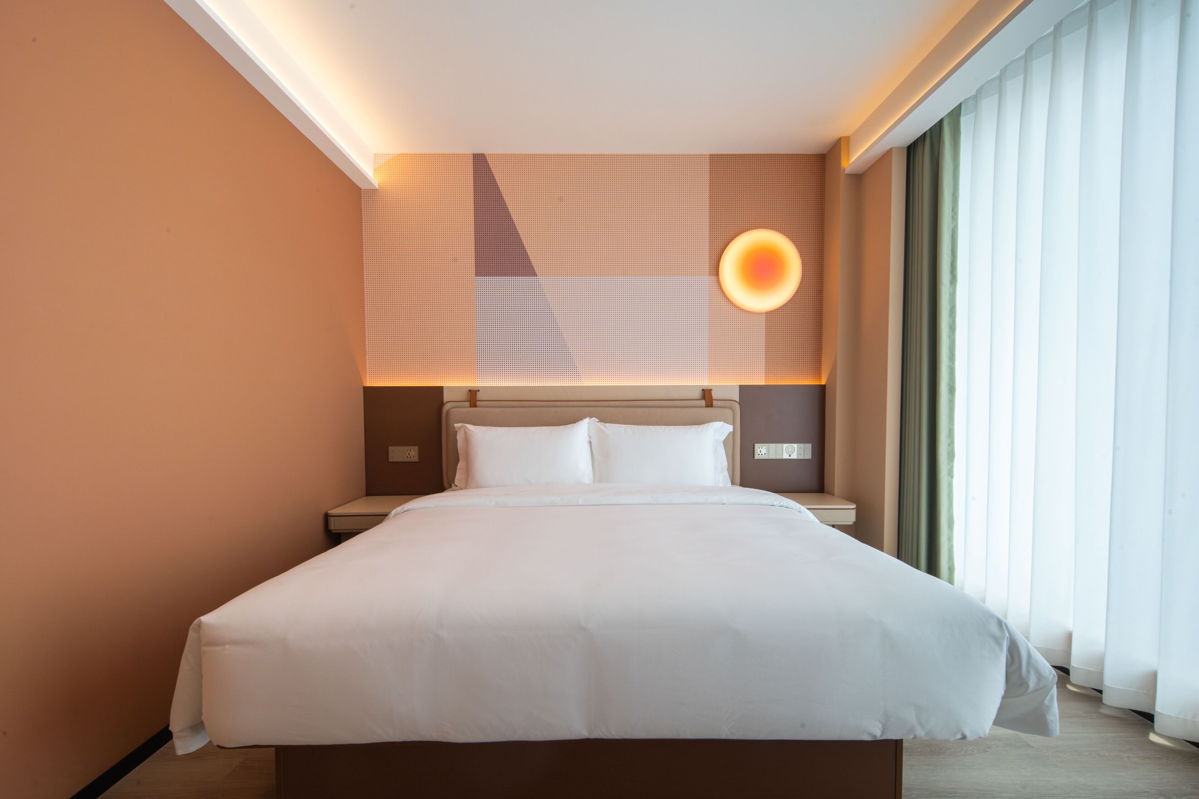 Habitació doble Deluxe, 1 dormitori, aire condicionat, vistes a la ciutat | Wifi gratuïta 