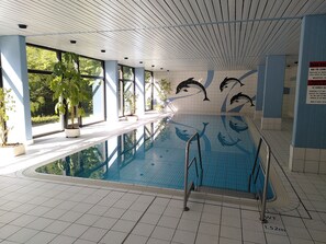 Pool - Vacation apartment Refugium.311 with indoor pool (Bad Reichenhall)