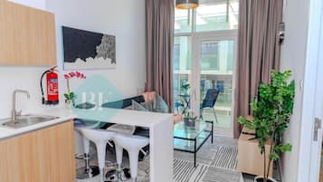 Apartamento, sacada | Parte interna