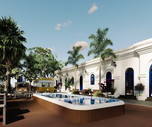 Outdoor pool - Trà Long Villa (Mong Cai)