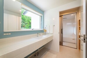 Hair dryer, towels - Sauna available Private Villa with views of the  / Azumino City Nagano (Azumino City)