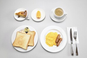 Inbegriffenes Frühstück