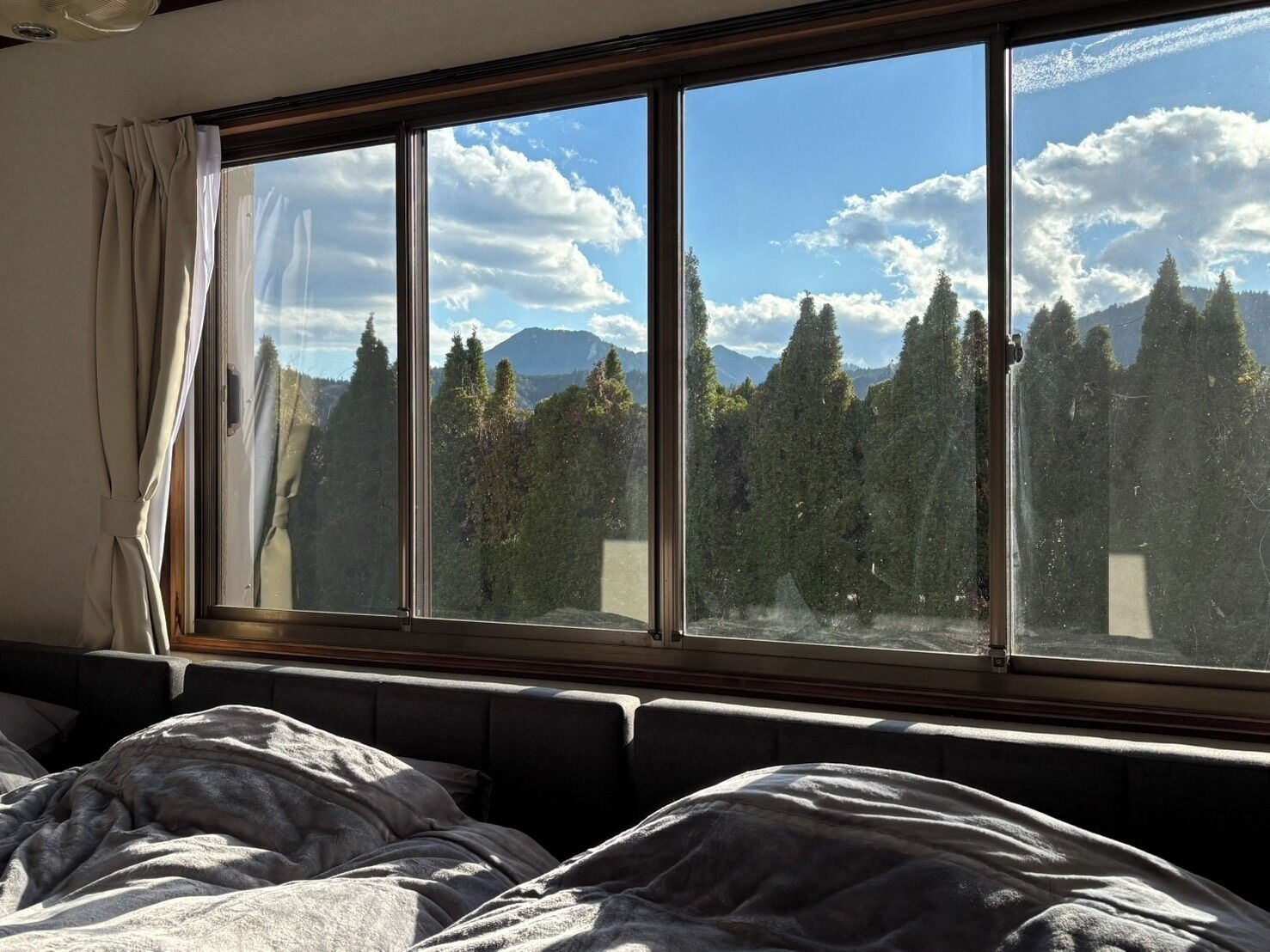 Escriptori, wifi gratuïta i roba de llit 